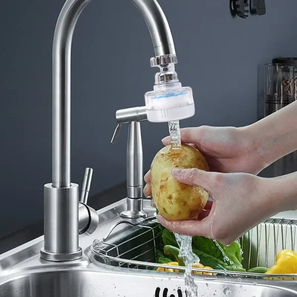 10-1pcs Water Outlet Purifier Kit Universal Faucet Filter for Hard Water Bathroom Shower Head Replacement Filter Remove Chlorine - Image 3