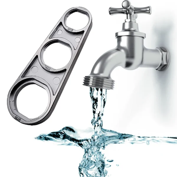 20-1PCS 6IN1 Faucet Wrench Tool Water Outlet Aerator Universal Wrench Faucet Nozzle Filter Repair Tool Replacement Disassembly T - Image 4