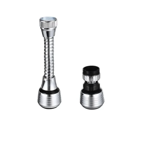 360 Degree Faucet Anti Splash Head Kitchen Water Saver Universal Rotating Bubbler Filter Nozzle Booster Nozzle Kitchen Tools - Image 6